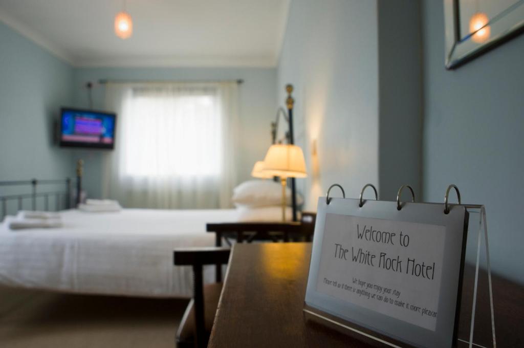 The White Rock Hotel Hastings Bagian luar foto